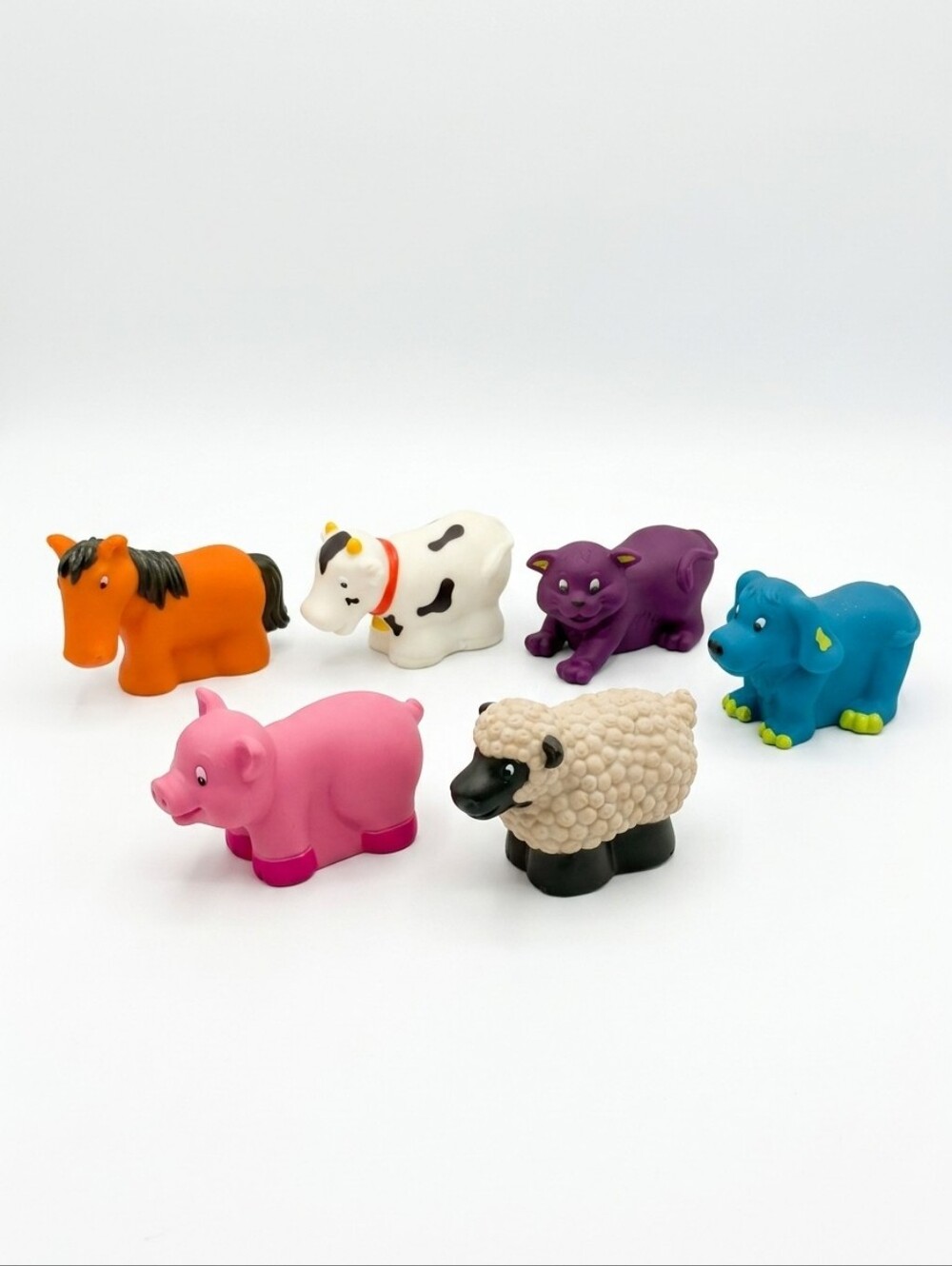 FREE- Lot Of 6 Battat Animals